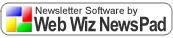 Newsletter Software by Web Wiz NewsPad&trade; version 1.02